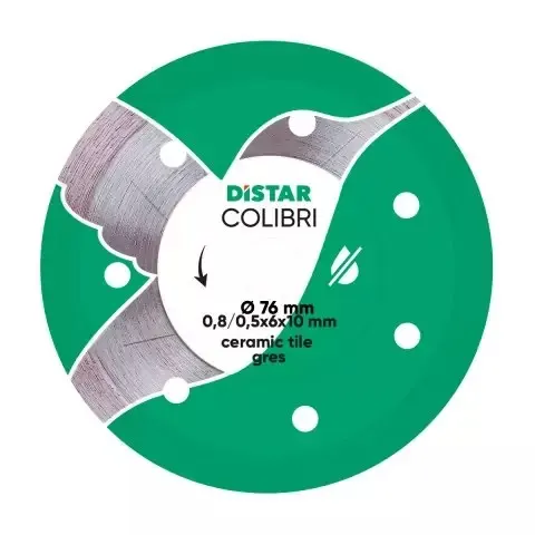 DISTAR TARCZA DIAMENTOWA COLIBRI 75 x 0 8 x 6 x 10H