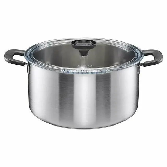 Garnek 7 litrów ze stali nierdzewnej z pokrywką Functional Form