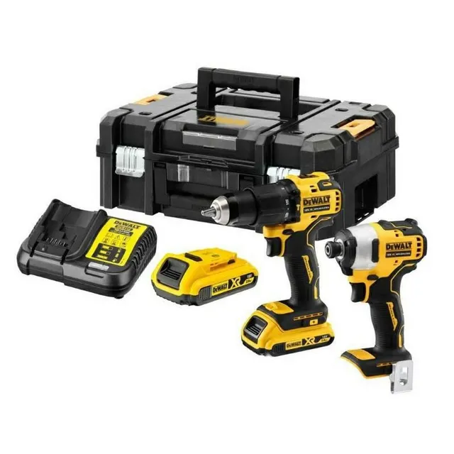 DEWALT.ZESTAW COMBO 18V DCK2060L2T (DCD778+DCF787) 2x3 0Ah TSTAK II %%%