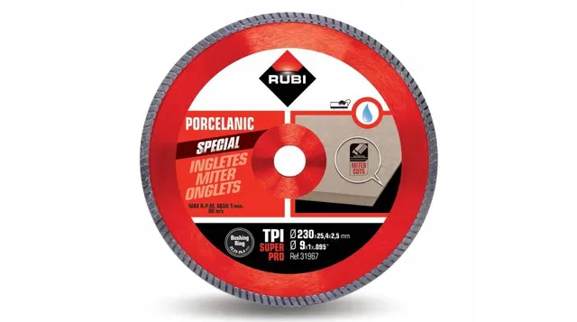 RUBI Tarcza diamentowa TPI 230 SUPERPRO