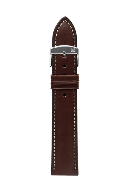 Pasek skórzany Zeppelin brązowy 22 mm (9L46707CN2220)