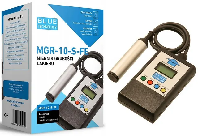 BLUE TECHNOLOGY MGR-10-S-FE miernik powłok