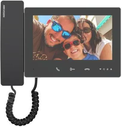 Monitor wideodomofonu Hikvision DS-KH7300EY-WTHE2/Black