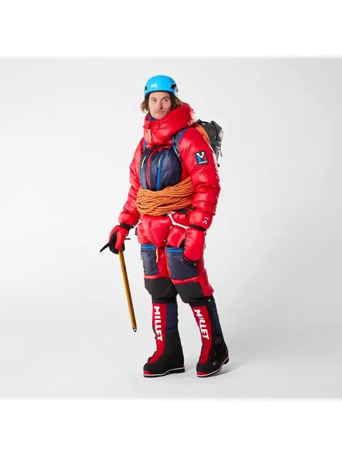 Spodnie puchowe Millet MXP Down Overpant - rouge/saphir rozmiar: S