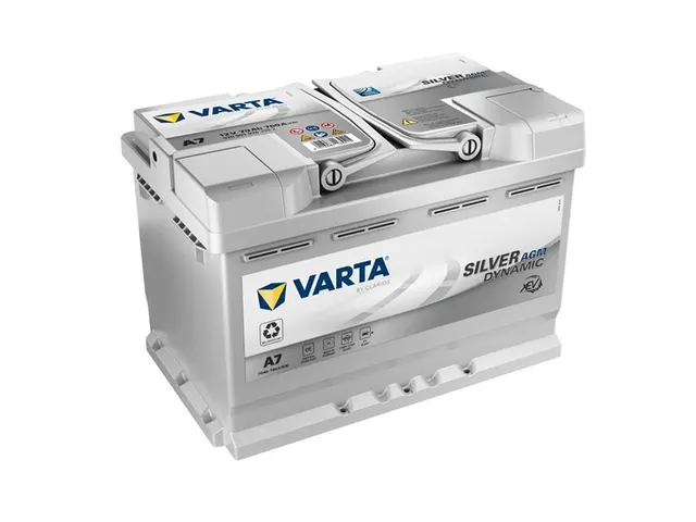Akumulator VARTA 12V 70Ah/760A START&STOP AGM (P+ standardowy) 278x175x190 B13 (agm/rozruchowy)