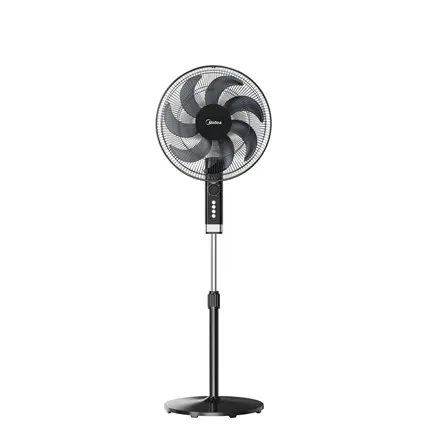 Wentylator stojący Midea MFS402M0BPK, Czarny, Średnica 40 cm, Liczba prędkości 3, Oscylacja, 50 W