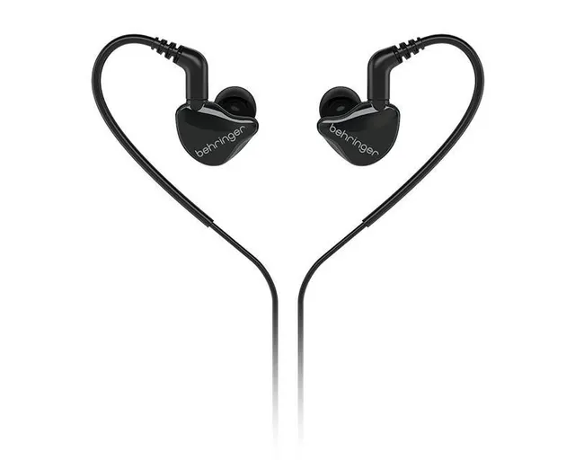 Słuchawki dwudrożne dokanałowe Behringer MO240-CK PRO - czarne