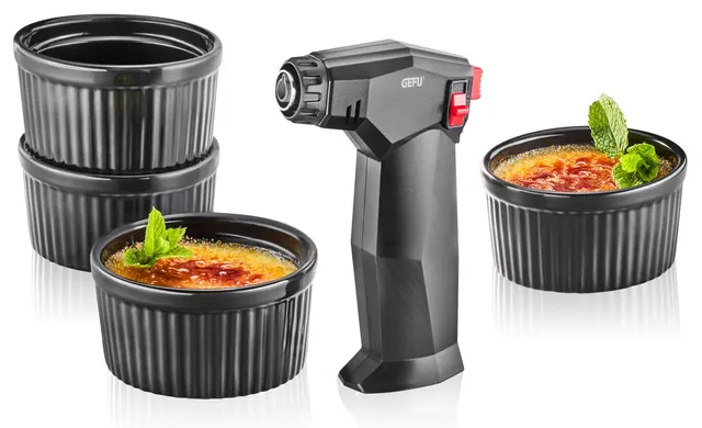 GEFU ZUCA Zestaw do creme brulée 5 el.