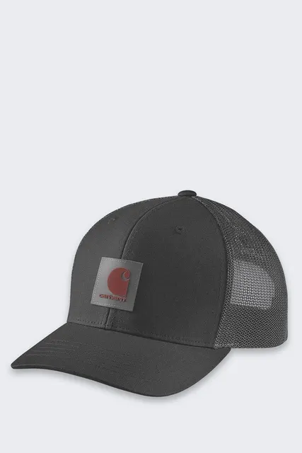 Czapka z daszkiem Carhartt Twill Mesh-Back Logo Patch Cap - black