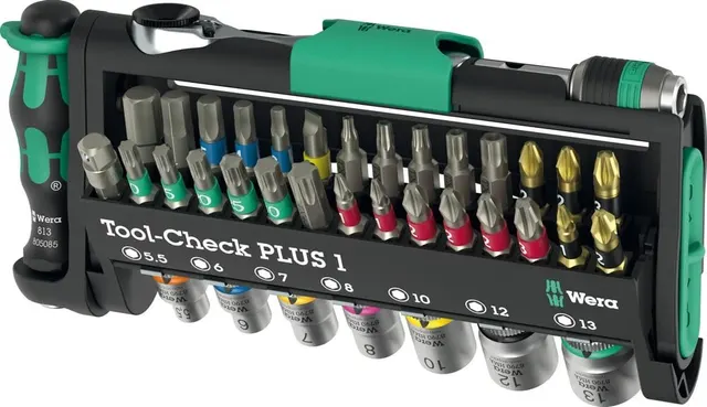 Zestaw narzędzi TOOL-CHECK PLUS z 39 częściami