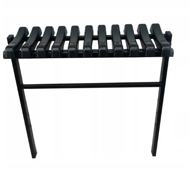Ławka cmentarna DEDRA N2000 składana 72cm do wbetonowania