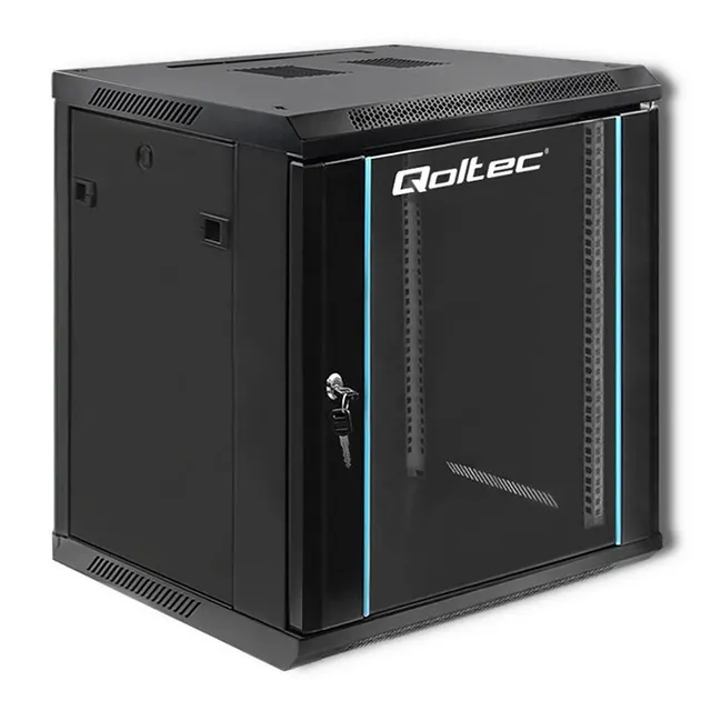 QOLTEC SZAFA RACK 19, 12U, 600 X 635 X 600