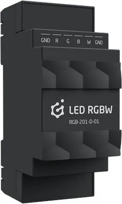 Moduł ściemniający LED RGBW Grenton / montaż na szynie DIN / TF-Bus