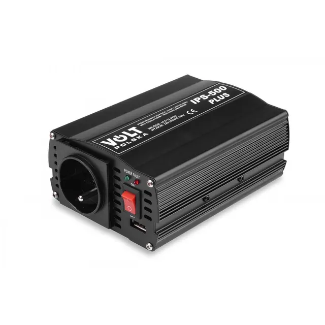 PRZETWORNICA VOLT POLSKA IPS-500 PLUS 12V / 230V 350/500 W