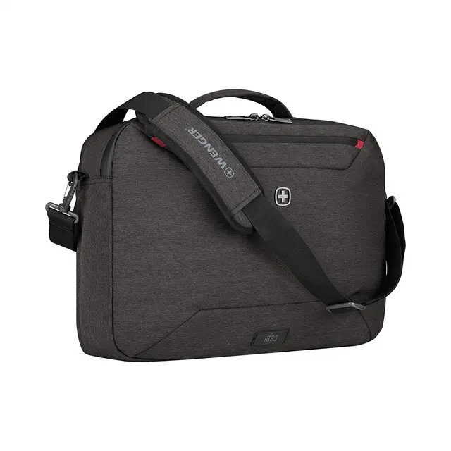 Torba na laptopa Wenger MX Commute 16-calowa ze stojakiem na plecak - szara