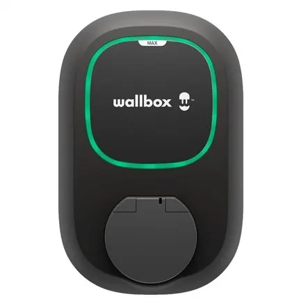 Gniazdo Wallbox Pulsar MAX 22 kW Wi-Fi Bluetooth Czarny