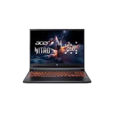 Laptop Acer Nitro V 16 AI ANV16-42-R0W6 łupek 16 Systemy ochrony przed włamaniem (IPS) WUXGA 1920 x 1200 pikseli Procesor AMD Ryzen 7 260 32 GB Pamięć DDR5 Pojemność dysku SSD 1000 GB NVIDIA GeForce RTX 5070 Pamięć GDDR7 8 GB