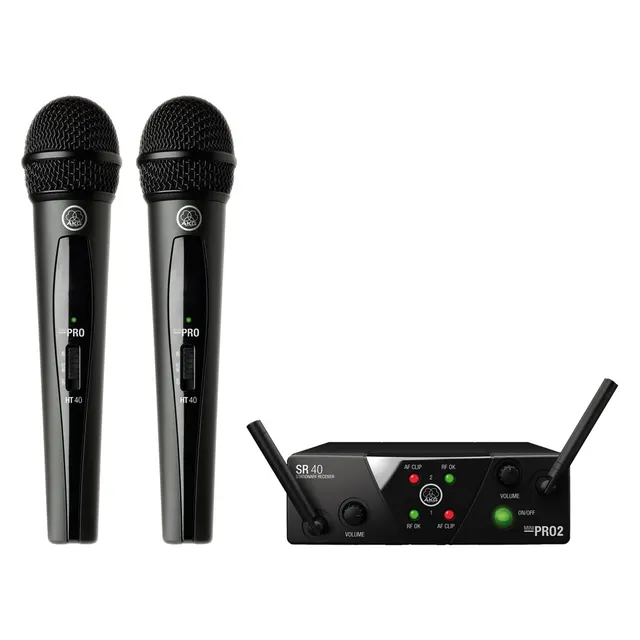 Mikrofonowy zestaw bezprzewodowy AKG WMS40 Mini2 Vocal Set BD US25A/C