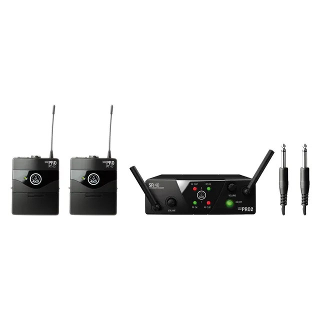 Mikrofonowy zestaw bezprzewodowy AKG WMS40 Mini2 Instrumental Set BD ISM2/3 EU/US/UK