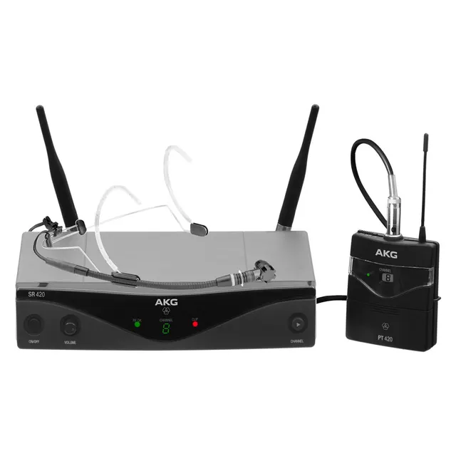 Mikrofonowy zestaw bezprzewodowy AKG WMS420 Headworn Set Band A