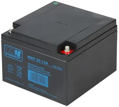 Akumulator 12V/26Ah MWP