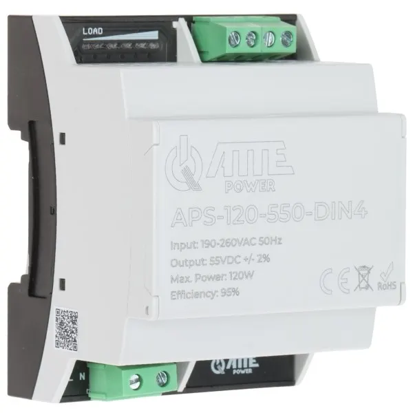 Zasilacz impulsowy APS-120-550-DIN4 ATTE