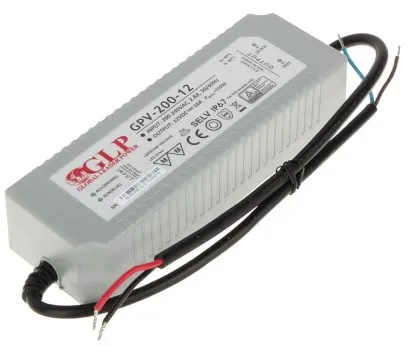 Zasilacz impulsowy 12V/16A/GPV