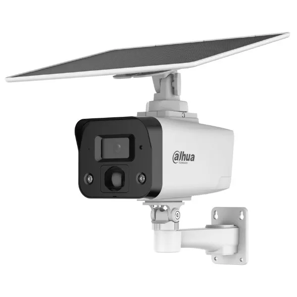 Kamera solarna IP zewnętrzna z czujką PIR IPC-HFW2441DG-4G-SP-B-0360B-MAX 4G/LTE Smart Dual Light - 4 Mpx 3.6 mm DAHUA