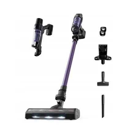 TEFAL Odkurzacz TY6A31 Praca bezprzewodowa Drążek ręczny 140 W Czas pracy (max) 180 min Fioletowy