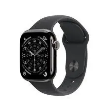Zegarek Apple Watch Series 11 GPS + Cellular 42mm Slate Titanium Case z Black Sport Band - S/M