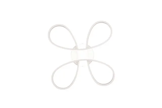 Lampa sufitowa LED FLY 40CM 4000K matowa biała