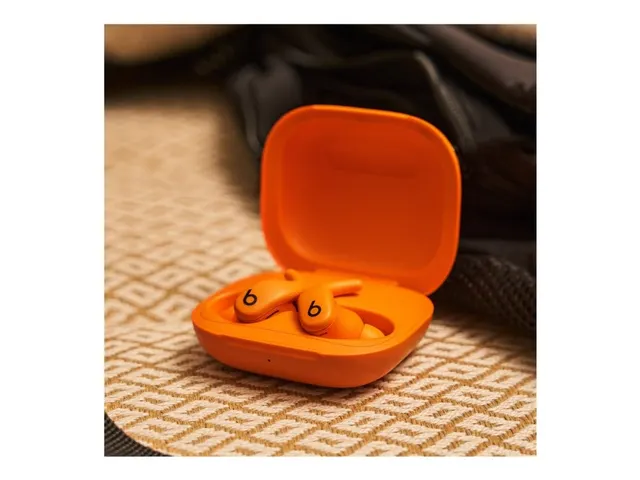 Apple Beats Powerbeats Fit - Wireless Fitness Earbuds with Secure Fit - Spark Orange