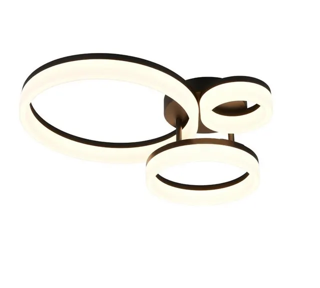 Lampa sufitowa LED TRIO SCOPE 4000LM czarna