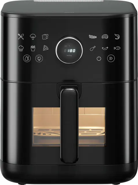 ZWILLING ENFINIGY Beztłuszczowa frytkownica Air Fryer Pro 6 ltr czarny