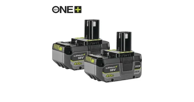 201805 RYOBI 2 akumulatory 4.0Ah Lithium+ 18V ONE+ RB1840X2