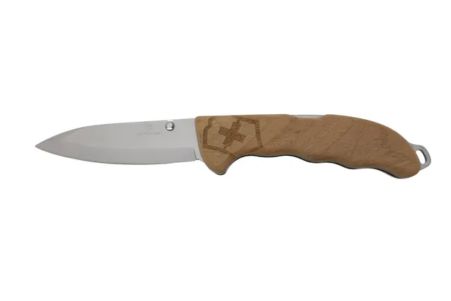 Victorinox Schweizer Taschenmesser Hunter Evoke Wood Klappmesser mit Holzgriff