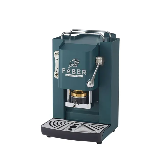 Ekspres do kawy Faber Pro Deluxe British Green Chrom 3.0 PRO DLX BRG CHR