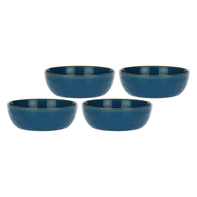 Zestaw 4 misek do sałatek Concerto Blu Avio - Granatowy 20 cm