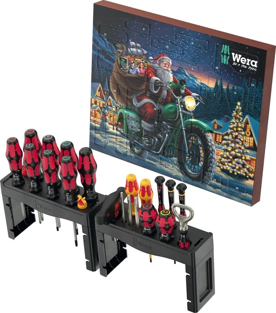 Wera Adventskalender 2025 28-teilig
