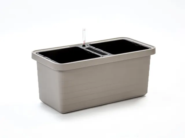URBALIVE BERBERIS DUO Donica samonawadniająca 78 x 39 cm jasnoszary