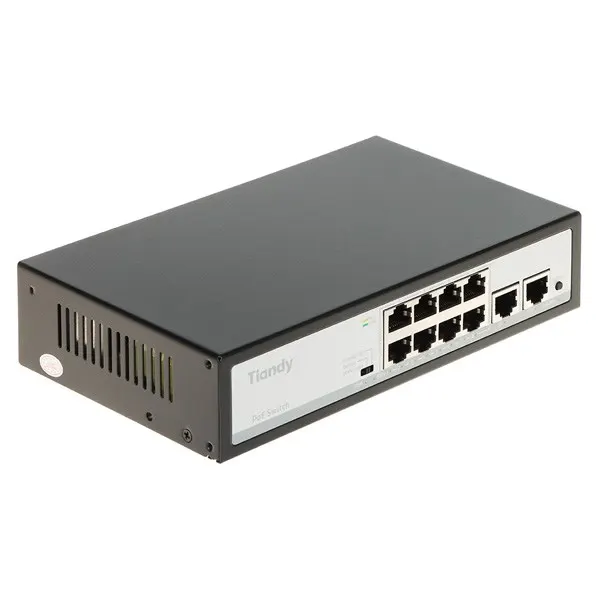 Switch POE TC-P3S010 SPEC:H/0820/AT/90 8-portowy Tiandy