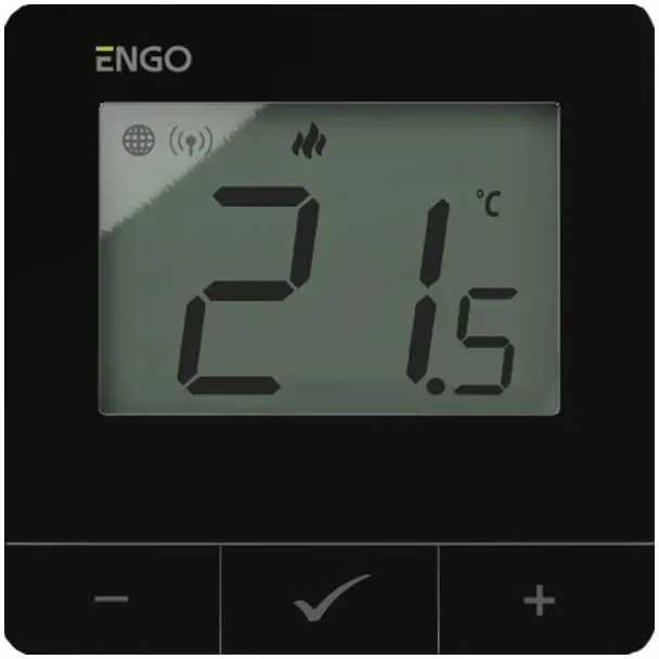 ENGO Controls E25-230B - Internetowy natynkowy regulator temp.