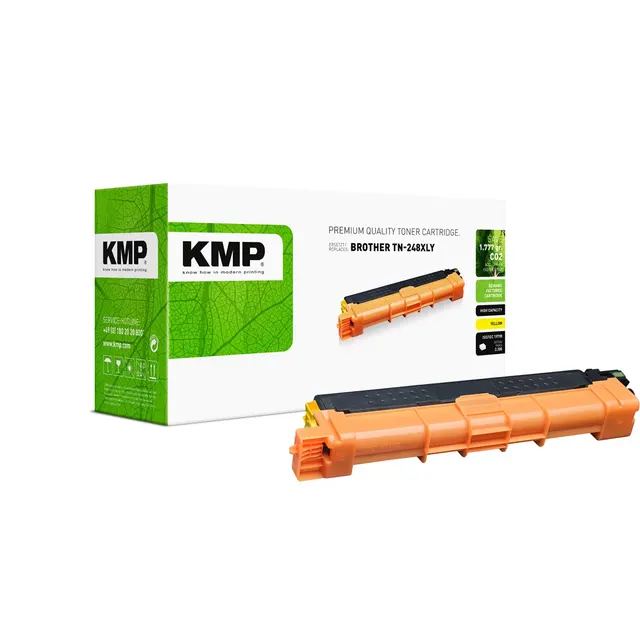 KMP 1273 3009 yellow ersetzt Brother TN248XLY