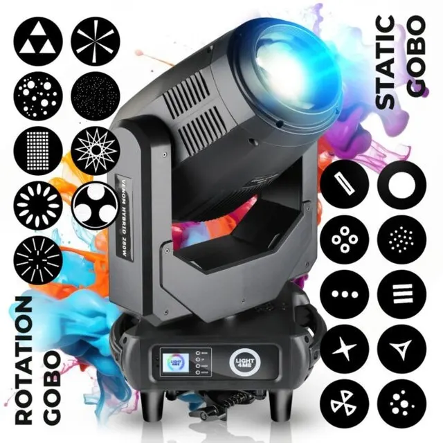 LIGHT4ME VENOM HYBRID 280W głowica ruchoma hybryda