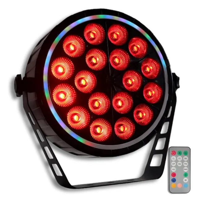 LIGHT4ME RING PAR 18 RGBW reflektor sceniczny efek