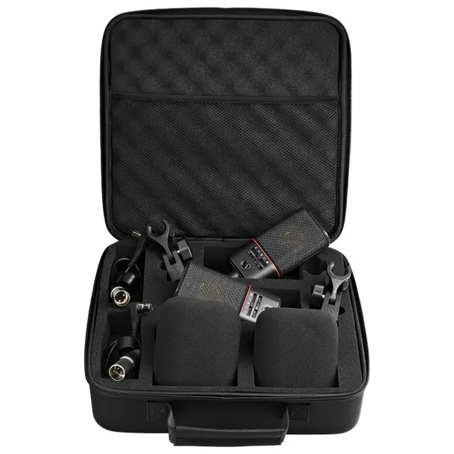 Austrian Audio OC818 Dual Set Go Black - Zestaw dwóch wielkomembranowych mikrofonów pojemnościowych