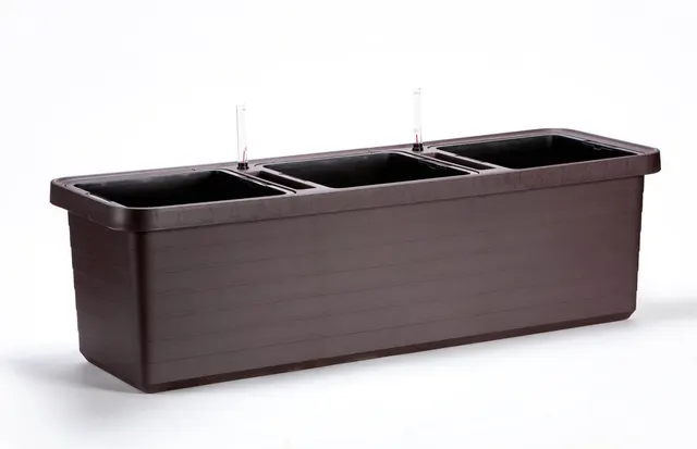 URBALIVE BERBERIS TRIO Donica samonawadniająca 117 x 39 cm brązowy