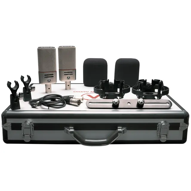 Austrian Audio OC818 Dual Set Plus - Zestaw dwóch wielkomembranowych mikrofonów pojemnościowych