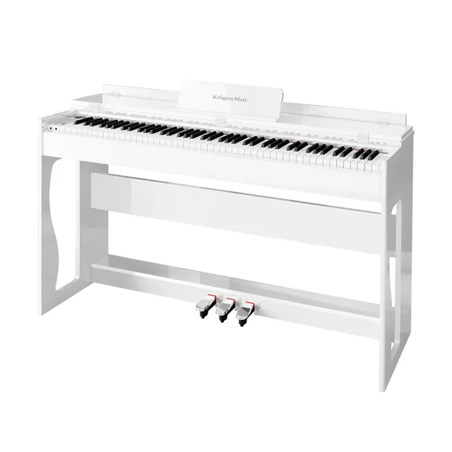 Pianino cyfrowe Kruger&Matz KMDP-135 kolor biały połysk