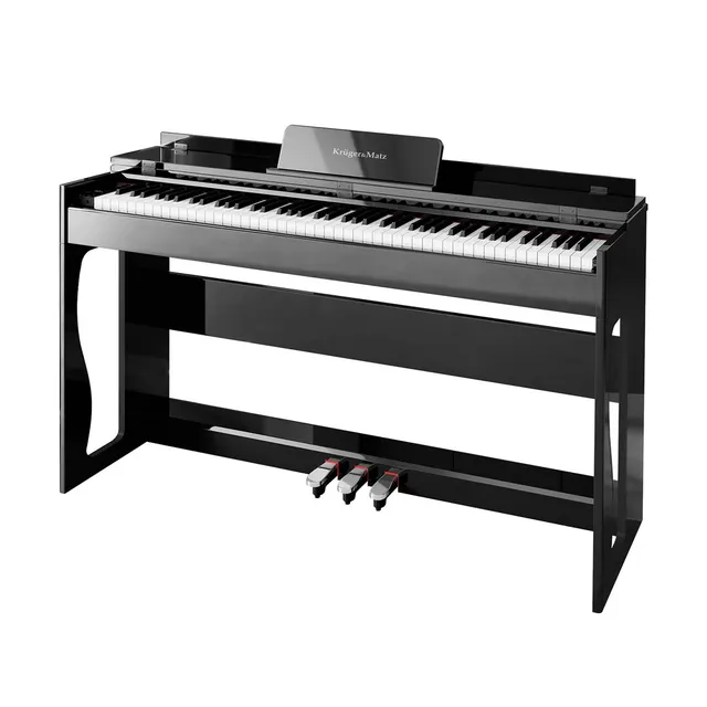 Pianino cyfrowe Kruger&Matz KMDP-135 kolor czarny połysk